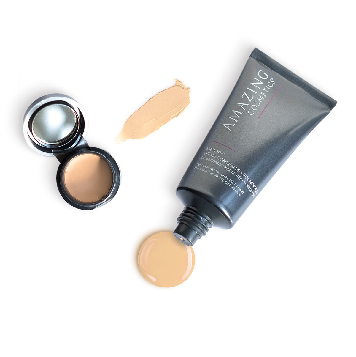 SMOOTH® Creme Concealer & Foundation Duo Fair Shade - AmazingCosmetics