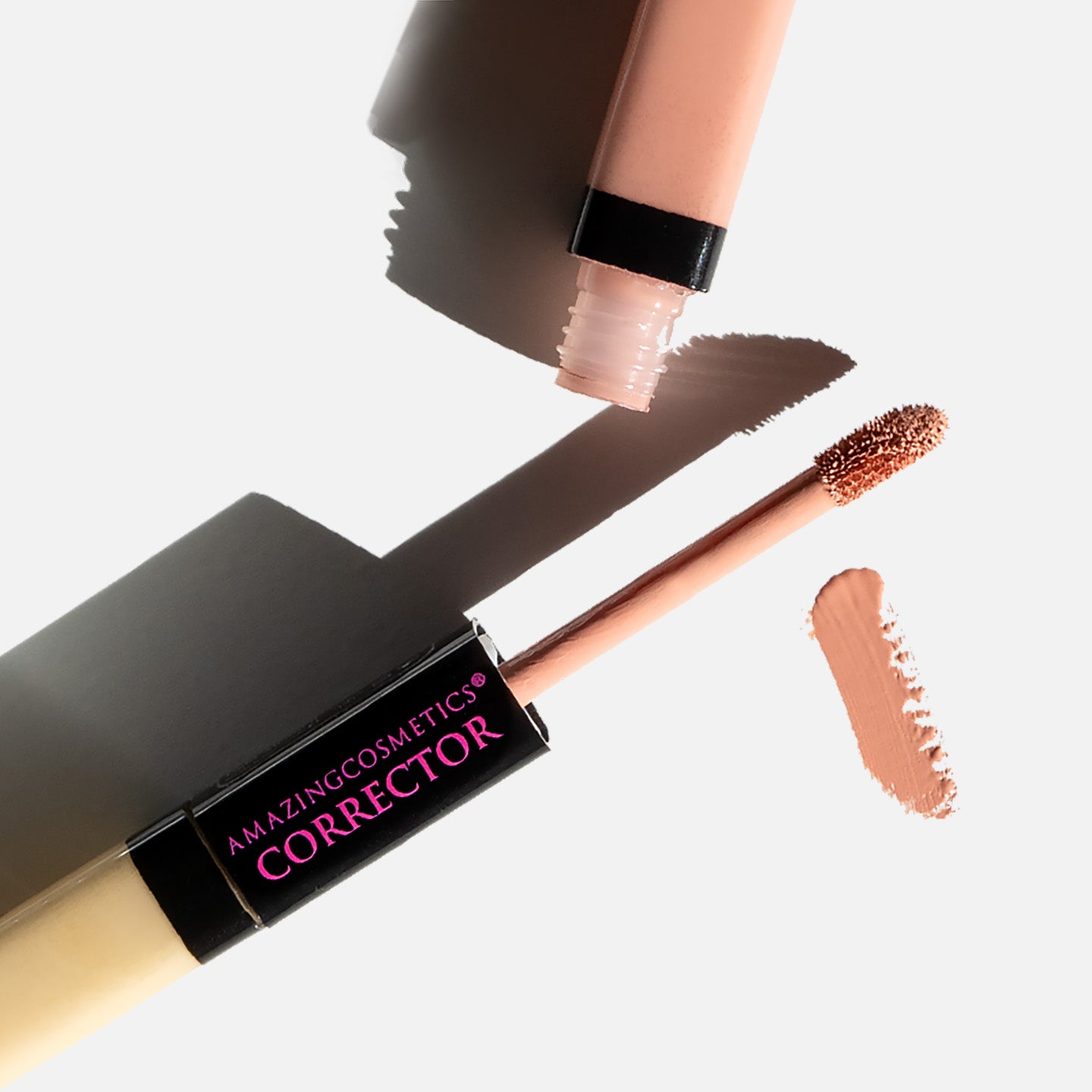 High-pigment color corrector formula created to balance uneven skin tone before concealer or foundation.