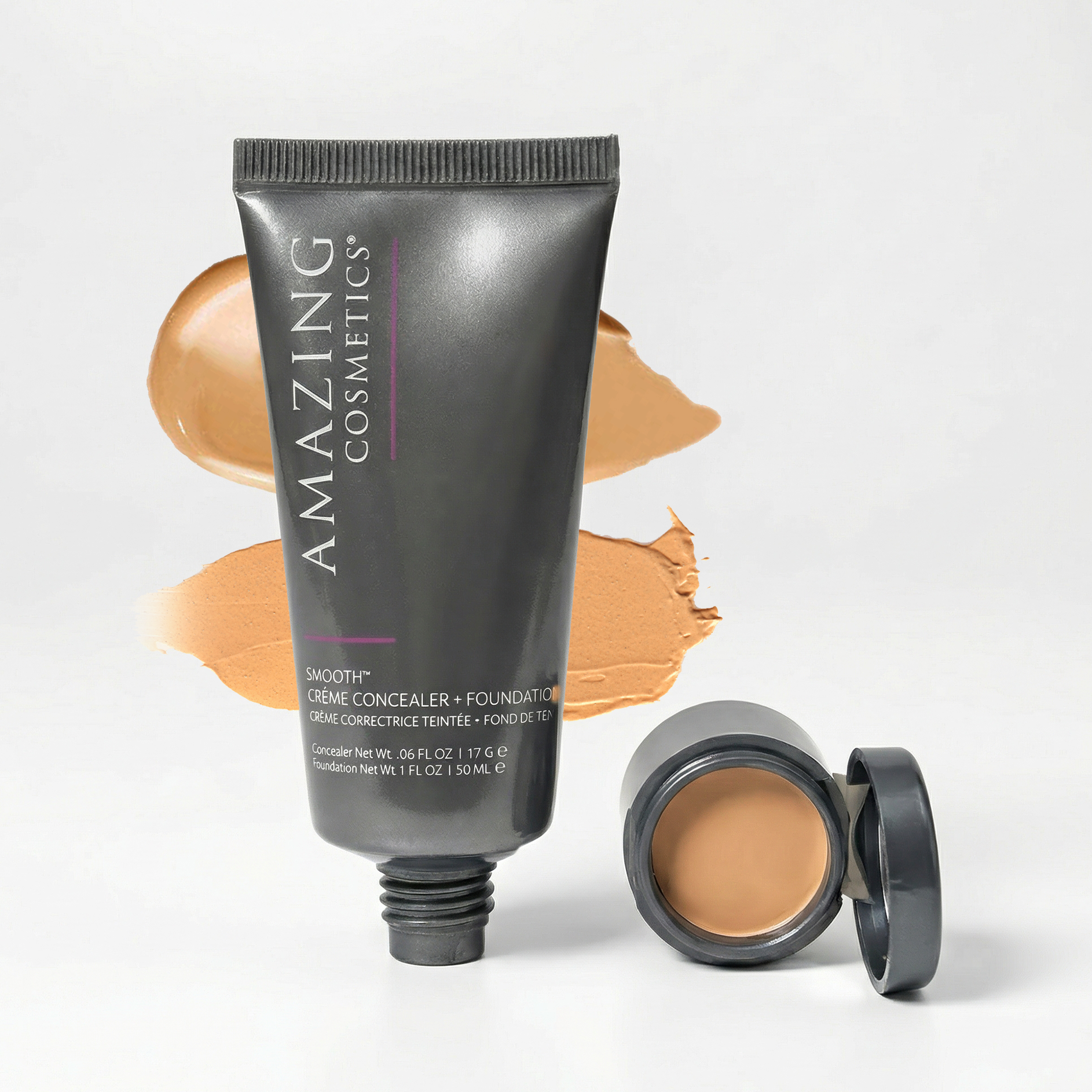 SMOOTH® Creme Concealer &amp; Foundation Duo Tan Shade
