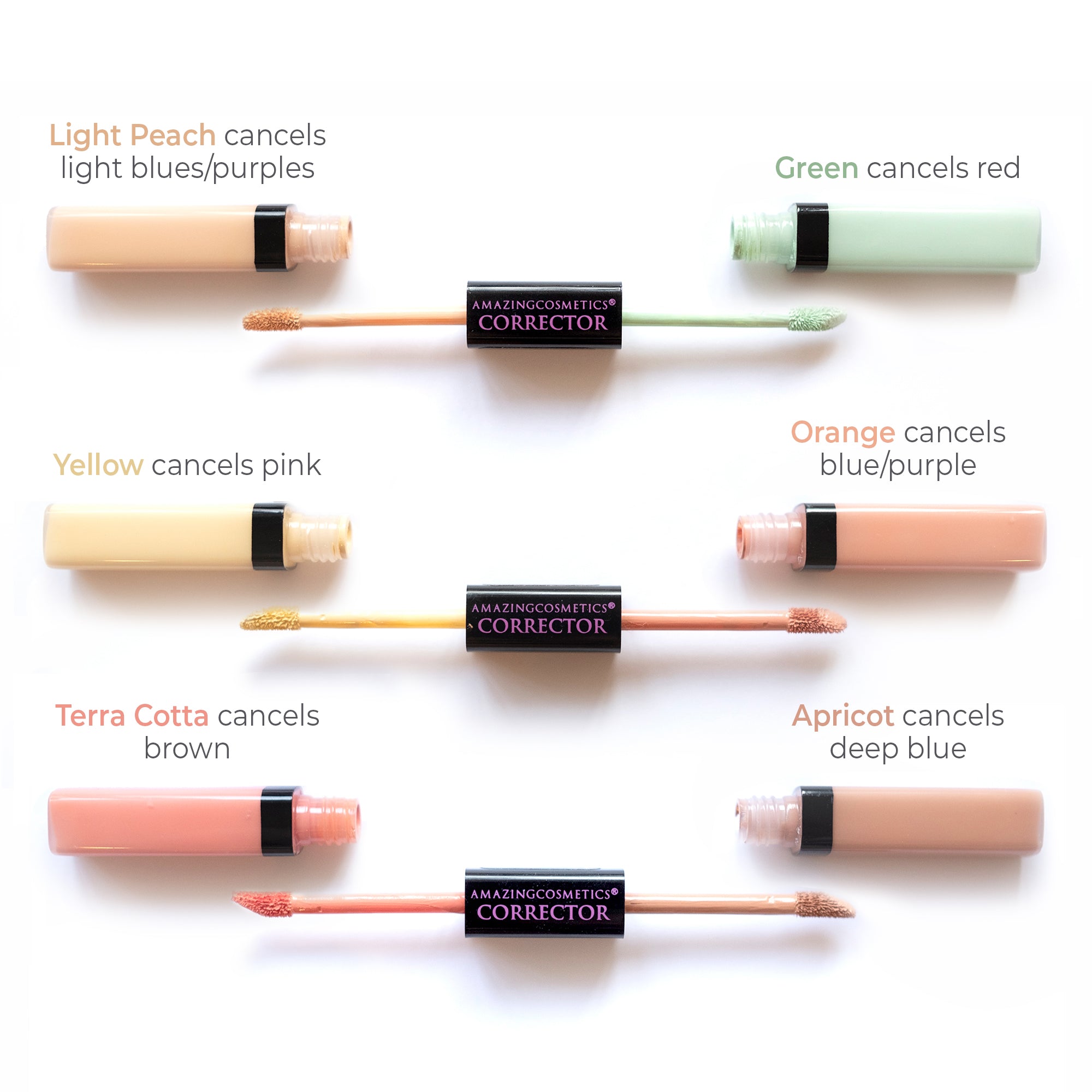 Color Corrector Colors Color Correctors – AmazingCosmetics